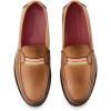 imagePaul Fredrick Mens Fletcher Loafer Size 105 Medium Chestnut