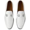 imagePaul Fredrick Mens Francis Bit Loafer White 115M