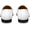imagePaul Fredrick Mens Francis Bit Loafer White 11M