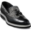 imagePaul Fredrick Mens MitchellTassel Loafer Size 11 Medium BlackGrey