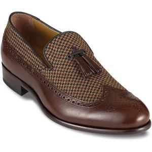imagePaul Fredrick Mens Evan TasselLoafer Size 14 Medium Brown Multi