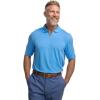 imagePaul Fredrick Mens Lyocell Blend Quarter Zip PoloBlue