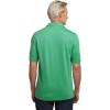 imagePaul Fredrick Mens Lyocell Blend Quarter Zip PoloGreen