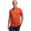 imagePaul Fredrick Mens Lyocell Blend Quarter Zip PoloRust