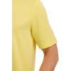imagePaul Fredrick Mens Lyocell Blend Quarter Zip PoloYellow