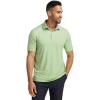 imagePaul Fredrick Mens Performance Blend Three Button PoloLight Green