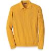 imagePaul Fredrick Mens Cotton Three Button PoloGold