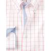 imagePaul Fredrick Mens Classic Fit Comfort Stretch NonIron Check Dress ShirtCoral