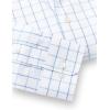 imagePaul Fredrick Mens Classic Fit Comfort Stretch NonIron Check Dress ShirtLight Blue