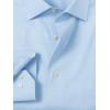 imagePaul Fredrick Mens Classic Fit Comfort Stretch NonIron Solid Dress ShirtBlue