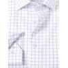 imagePaul Fredrick Mens Classic Fit Comfort Stretch NonIron Windowpane Dress ShirtLavender