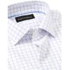 imagePaul Fredrick Mens Classic Fit Comfort Stretch NonIron Windowpane Dress ShirtLavender