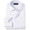 imagePaul Fredrick Mens Classic Fit Comfort Stretch NonIron Windowpane Dress ShirtLavender