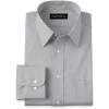 imagePaul Fredrick Mens Tailored Fit Cotton NonIron Pinpoint Cotton Dress ShirtGrey