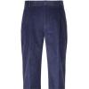 imagePaul Fredrick Mens Cotton Stretch Corduroy Pleated PantsDark Gold