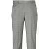 imagePaul Fredrick Mens Wool Flannel Houndstooth Flat Front PantsBlack