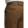 imagePaul Fredrick Mens Wool Flannel Solid Flat Front PantsBrown