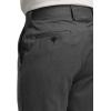 imagePaul Fredrick Mens Wool Flannel Solid Flat Front PantsCharcoal