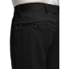 imagePaul Fredrick Mens Wool Flannel Solid Pleated PantsBlack