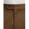 imagePaul Fredrick Mens Wool Flannel Solid Pleated PantsBrown