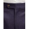 imagePaul Fredrick Mens Wool Flannel Solid Pleated PantsPurple