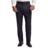 imagePaul Fredrick Mens Wool Flannel Solid Pleated PantsPurple