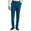 imagePaul Fredrick Mens Wool Gabardine Flat Front PantsDark Teal