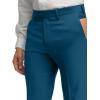 imagePaul Fredrick Mens Wool Gabardine Flat Front PantsDark Teal