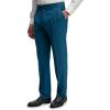 imagePaul Fredrick Mens Wool Gabardine Pleated PantsDark Teal