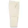 imagePaul Fredrick Mens Cotton Stretch Corduroy Flat Front PantsWinter White