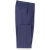 imagePaul Fredrick Mens NonIron Cotton Stretch Twill PantsBright Navy