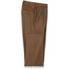 imagePaul Fredrick Mens Wool Flannel Solid Pleated PantsBrown