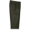 imagePaul Fredrick Mens Wool Flannel Solid Pleated PantsDark Green