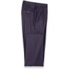imagePaul Fredrick Mens Wool Flannel Solid Pleated PantsPurple