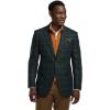 imagePaul Fredrick Mens Wool Blend Windowpane Single Breasted Notch Lapel Sport Coat