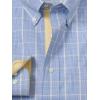 imagePaul Fredrick Mens Classic Fit Comfort Stretch NonIron Glen Plaid Dress Shirt