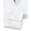 imagePaul Fredrick Mens Classic Fit NonIron Cotton Check Dress ShirtBlue