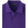 imagePaul Fredrick Mens Cotton Three Button PoloPurple