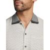 imagePaul Fredrick Mens Polyester Blend Button Front Polo