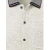 imagePaul Fredrick Mens Polyester Blend Button Front Polo White 3X Large