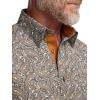 imagePaul Fredrick Mens Slim Fit Comfort Stretch NonIron Paisley Dress Shirt