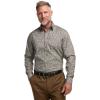 imagePaul Fredrick Mens Slim Fit Comfort Stretch NonIron Paisley Dress Shirt