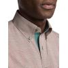 imagePaul Fredrick Mens Slim Fit Comfort Stretch NonIron Plaid Dress Shirt