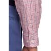 imagePaul Fredrick Mens Slim Fit Comfort Stretch NonIron Windowpane Dress Shirt