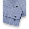 imagePaul Fredrick Mens Slim Fit NonIron Cotton Plaid Dress ShirtSodalite