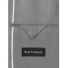 imagePaul Fredrick Mens Classic Fit Wool Travel BlazerPearl Grey