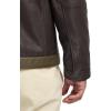 imagePaul Fredrick Mens Leather Color Block Jacket