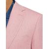 imagePaul Fredrick Mens Linen Blend Herringbone Notch Lapel Sport Coat