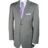 imagePaul Fredrick Mens Classic Fit Wool Travel BlazerPearl Grey
