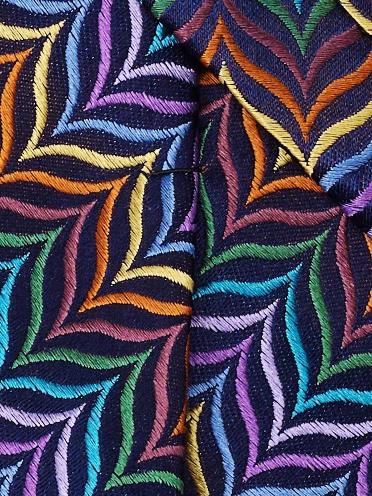 imagePaul Fredrick Mens Herringbone Woven Silk Tie